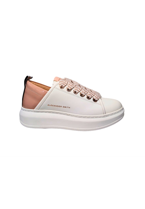 ALEXANDER SMITH Scarpe Donna Alexander Smith Wembley Woman-White Pastel Rose da donna