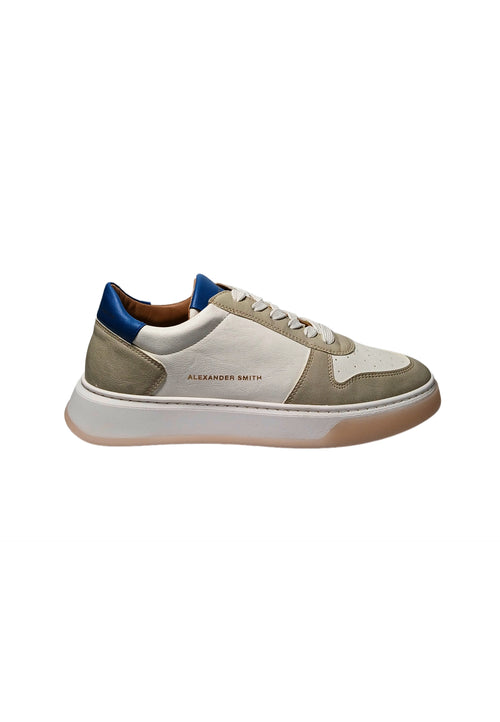 ALEXANDER SMITH Scarpe Uomo Alexander Smith Harrow Man-Grey White Blue da uomo