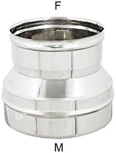 Riduzione Mf Acciaio Inox Aisi 304 Cm 15/13