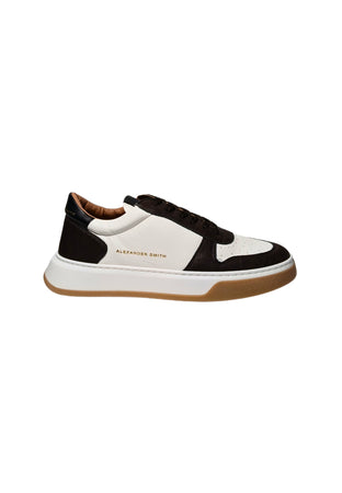 ALEXANDER SMITH Scarpe Uomo Alexander Smith Harrow Man-Dark Brown White da uomo