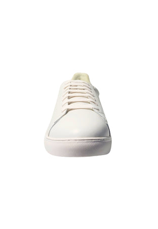EMPORIO ARMANI Scarpe Uomo Emporio Armani Sneakers basse in pelle-brand logo-suola in gomma con incisioni da uomo