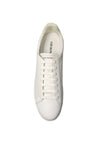 EMPORIO ARMANI Scarpe Uomo Emporio Armani Sneakers basse in pelle-brand logo-suola in gomma con incisioni da uomo