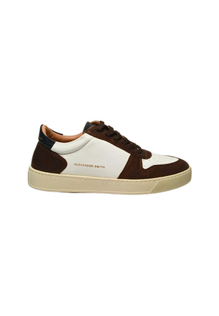 ALEXANDER SMITH Scarpe Uomo Alexander Smith Cambridge Man-DK Brown White da uomo