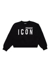 DSQUARED2 Felpa Bambina Dsquared2 Icon Cropped da bambino