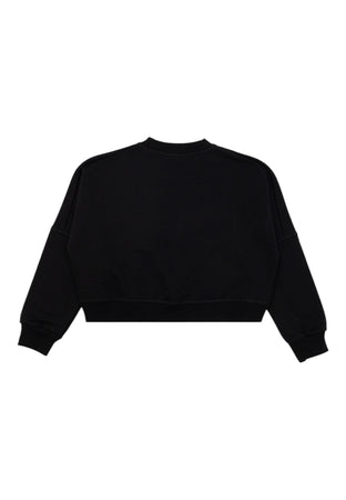 DSQUARED2 Felpa Bambina Dsquared2 Icon Cropped da bambino