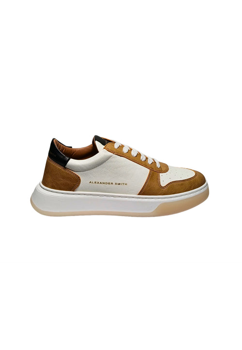 ALEXANDER SMITH Scarpe Uomo Alexander Smith Harrow Man-Sand White Black da uomo
