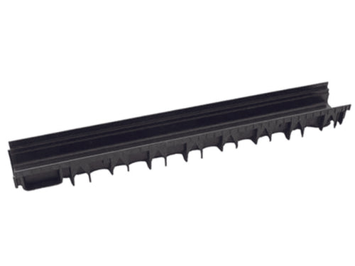 Canaletta In Polipropilene Cm.100X13 Nera Cm.100X13X15H