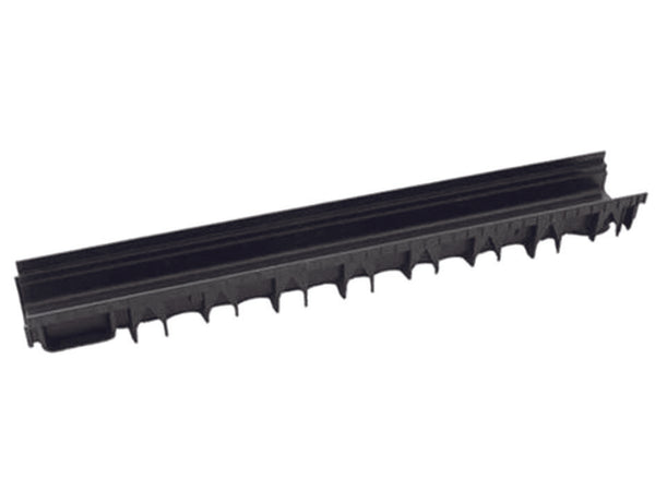 Canaletta In Polipropilene Cm.100X13 Nera Cm.100X13X15H