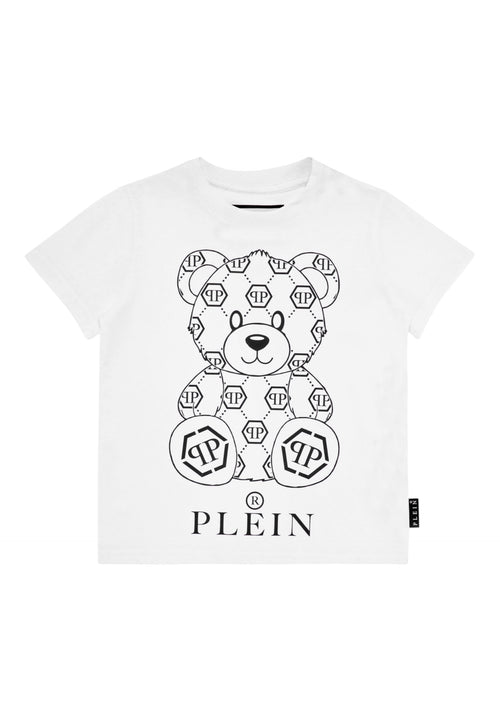 Philipp Plein T-shirt Bambino unisex round neck ss teddy bear da bambino