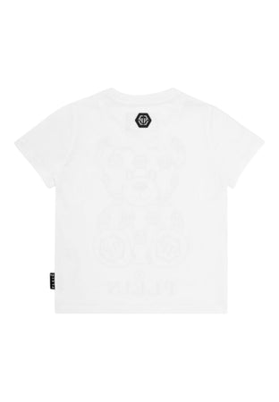 Philipp Plein T-shirt Bambino unisex round neck ss teddy bear da bambino