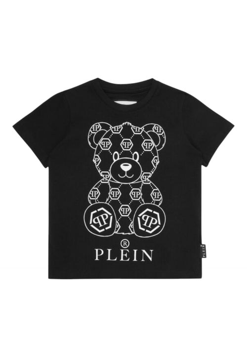 Philipp Plein T-shirt Bambino unisex round neck ss teddy bear da bambino