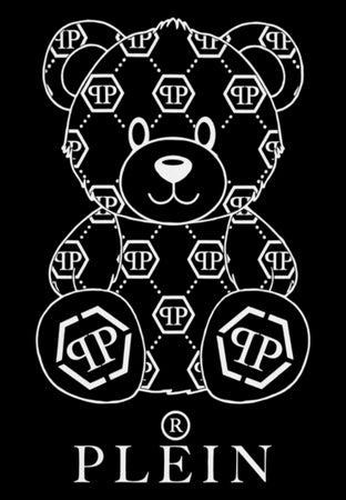 Philipp Plein T-shirt Bambino unisex round neck ss teddy bear da bambino