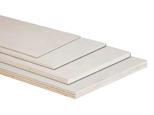 Tavola Compensato Di Pioppo Grezzo Mm.5X600X830 Pircher