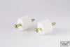 Sc Reggipiano Con Chiodo Sfilabile Bianco 12 Pz- 5,0 Pz