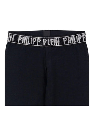 Philipp Plein Leggings Bambina con Strass da bambino