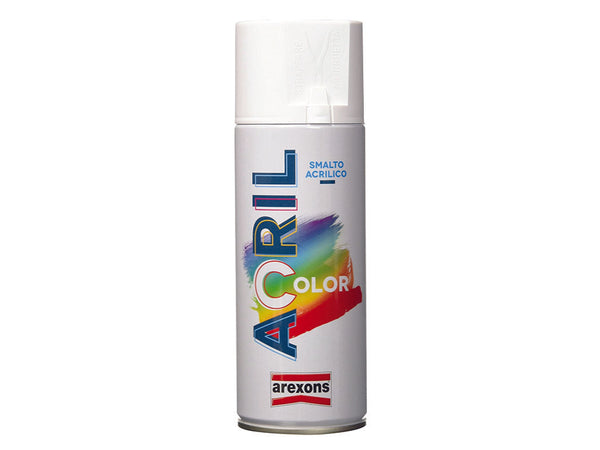 Acrilcolor Smalto Acrilico Spray- - Ml.400 - Rosa Chiaro Ral 3015 (3939) - 6 Pezzi Arexons