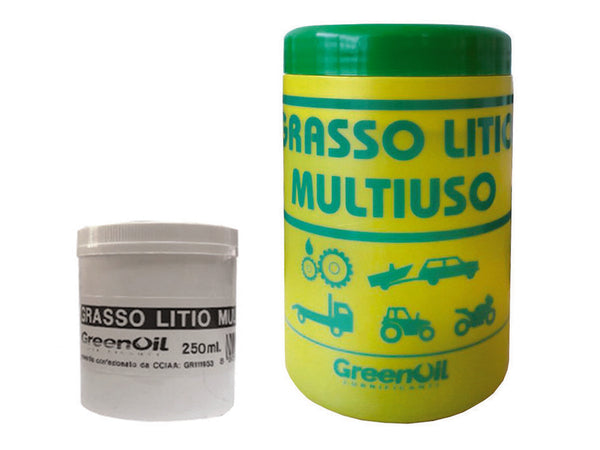 Grasso Al Litio Universale- - Kg.1 In Barattolo - 2 Pezzi