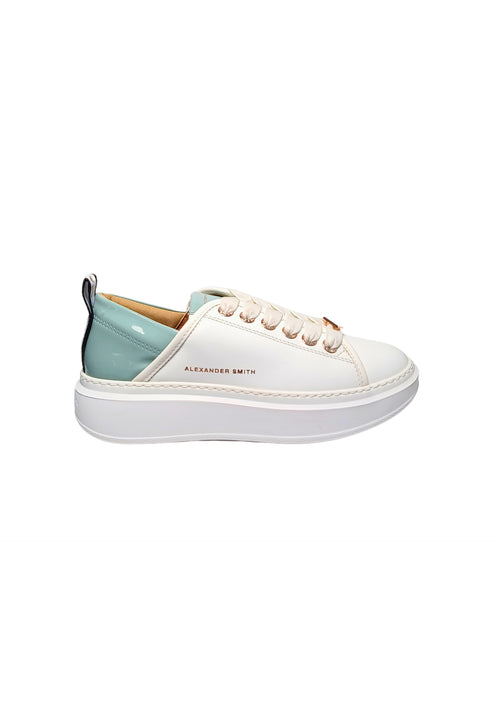 ALEXANDER SMITH Scarpe Donna Alexander Smith Wembley Woman-White Light Green da donna