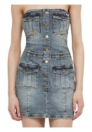 GUESS ORIGINALS Abito Donna Guess Originals di jeans da donna