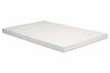 Mensola Squadrata Bianca 20X1,8X 80 Cm- 5,0 Pz