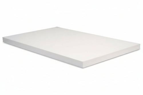 Mensola Squadrata Bianca 20X1,8X 80 Cm- 5,0 Pz