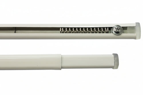 Scorritenda A Pressione Piatty Col. Bianco Cm. 39÷60 10.00 Pz