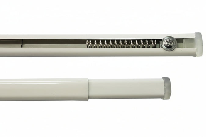 Scorritenda A Pressione Piatty Col. Bianco Cm. 39÷60 10.00 Pz