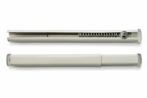 Scorritenda A Pressione Piatty Col. Bianco Cm. 55÷90 10.00 Pz