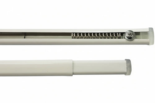 Scorritenda A Pressione Piatty Col. Bianco Cm. 87÷150 10.00 Pz