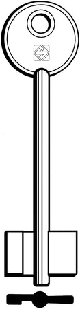 Silca Chiave A Doppia Mappa Idm (G. Vat 0) Idm 5.00 Pz