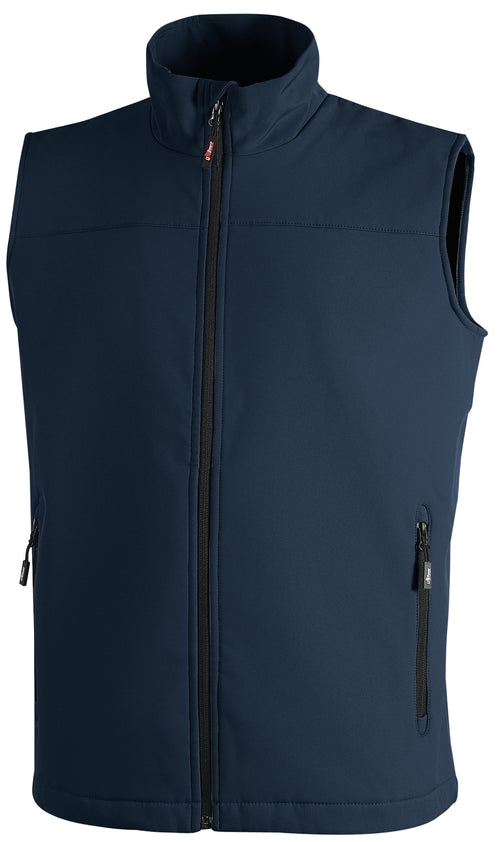 U-Power Gilet Softshell Dublino Col. Blu Mis. M