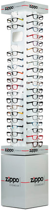 Zippo Assortimento Occhiali Da Vista 72 Paia + Espositore 331Z-P72-A2
