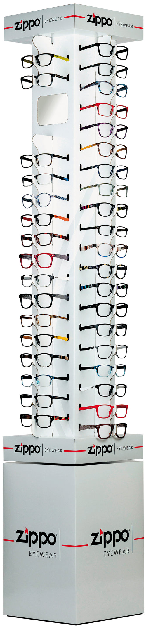 Zippo Assortimento Occhiali Da Vista 72 Paia + Espositore 331Z-P72-A2