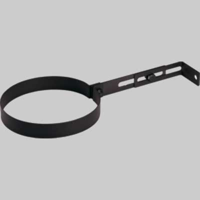 Collare Reggitubo Per Stufe A Legna Ø 120 Mm Made In Italy