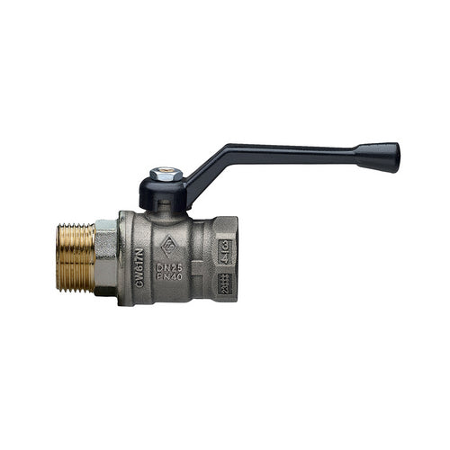 Valvola A Sfera A Passaggio Totale Mf Con Leva Junior-Sfer- 3/4 Dn 20 Pn 40- Rb- Pezzi 1