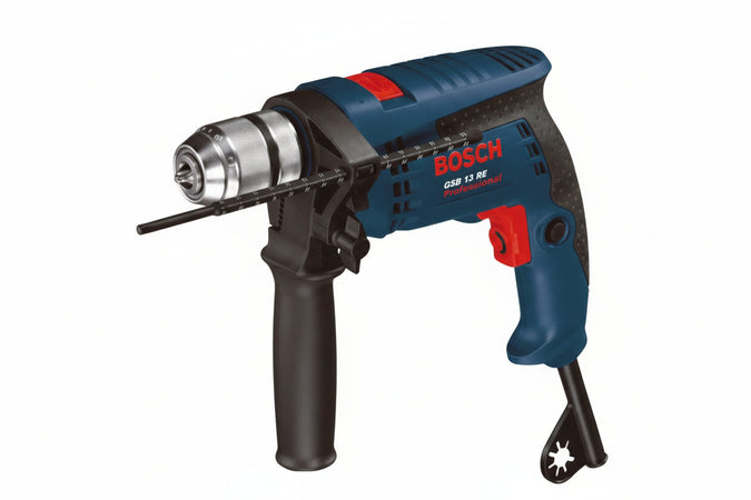 Trapano A Percussione Mandrino Autoserrante Mm.13 600W (Gsb 13 Re) Bosch