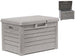 Baule Compact Box Florida Lt.120 P/Interno/Esterno Grigio Tort.Art.158 Cm.73X50,5X46,5H. Toomax