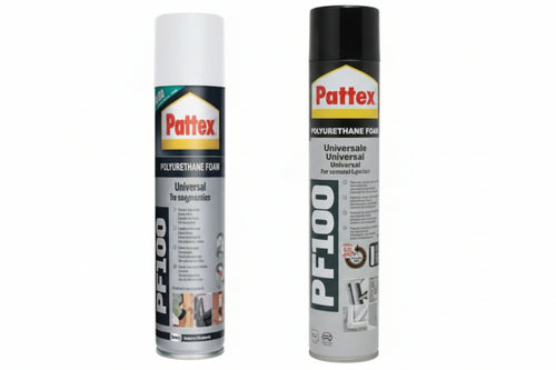 Schiuma Poliuretanica Universale Pattex Pf100- - Ml.750 Applicazione Con Pistola - 2 Pezzi Henkel
