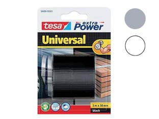 Nastro Telato Extra Power Universale- - Mm.50 In Rotoli Da Mt 5 - Grigio - 4 Pezzi Tesa