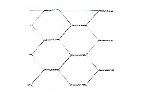 Rete Tripla Torsione Zincata- Maglia 51/6 Filo Ø Mm.1,1 Est. - Cm.100H. - 1 Rotolo Cavatorta