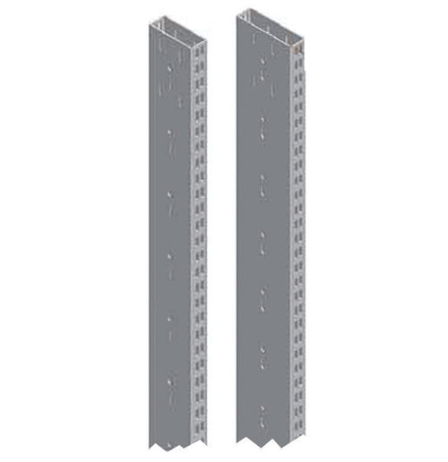 Piantana Verniciata Grigio Ral 7035 Mm.2160 H.X60 L.X30 P60