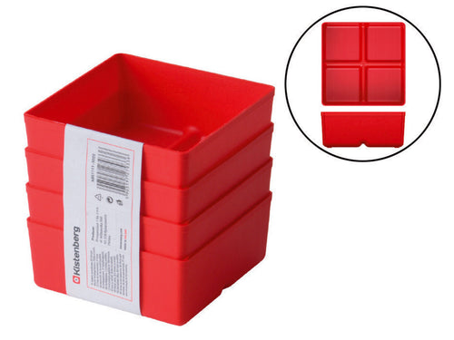 Valigia Portaminuteria Unite Set Pezzi 4- - Mm.110X110X50H. Art.Kbs115 - 1 Confezione Kistenberg