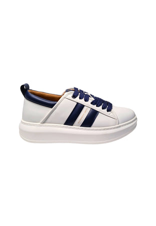 ALEXANDER SMITH Scarpe Uomo Alexander Smith Wembley Man-White Blue da uomo