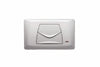 Placca Di Comando Bianca Serie Duo Classic 306400 Kariba
