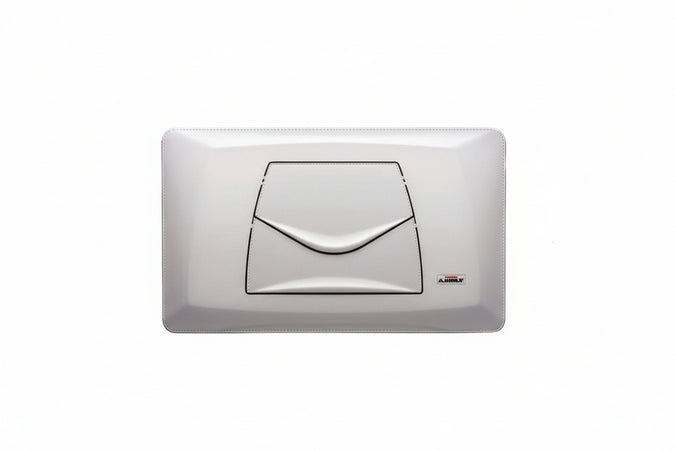 Placca Di Comando Bianca Serie Duo Classic 306400 Kariba
