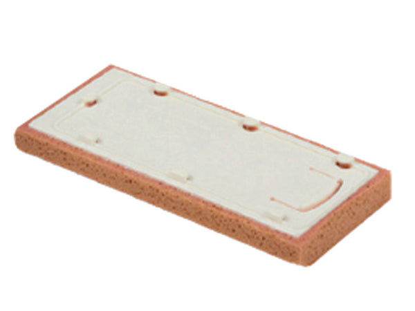 Ricambio Frattone Spugna Avana Con Attacco Rapido Art.217Ric Cm.13X30X3H. Raimondi