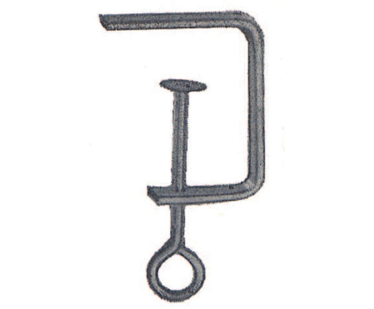 Morsetti Traforo- - Mm.65 In Acciaio Zincato - 4 Pezzi