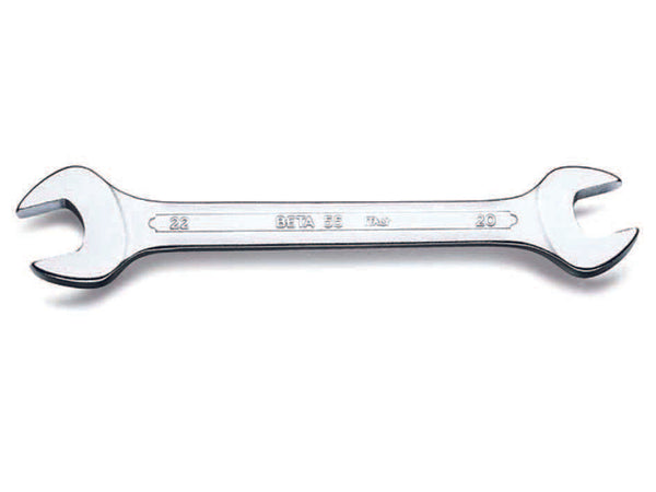 Chiavi A Forchetta Cromate Doppie Art.55- -Mm.20X22 - 2 Pezzi Beta