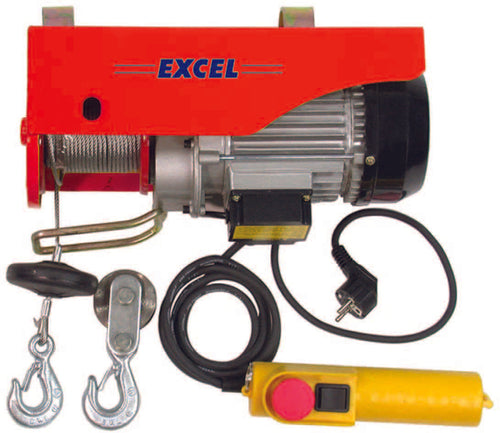 Paranco Elettrico Kg.200400 1000W Cavo Mt.18 Excel