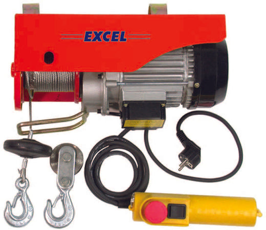 Paranco Elettrico Kg.200400 1000W Cavo Mt.18 Excel